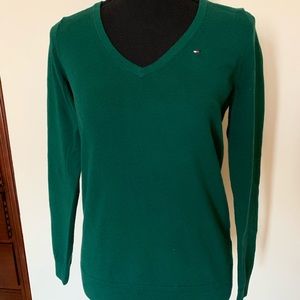Tommy Hilfiger green sweater